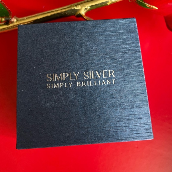 14KT Plate Earrings with Silver Accents - Picture 6 of 8